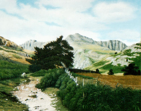 Footpath to Blea Tarn by Edward Thomas