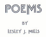 Christian Poems by Lesley Mills